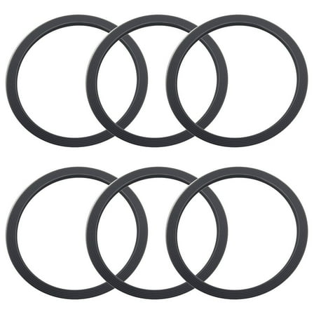 Replacement Gasket Set Of 6 For Water Bottles Silicone Lid Seals O For Ring Compatible With 19Oz 24Oz 25Oz 32Oz 40Oz Cups