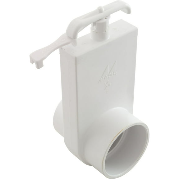 Gate Valve, UniBody, Magic, 2" Slip x 2" Spigot, 100psi