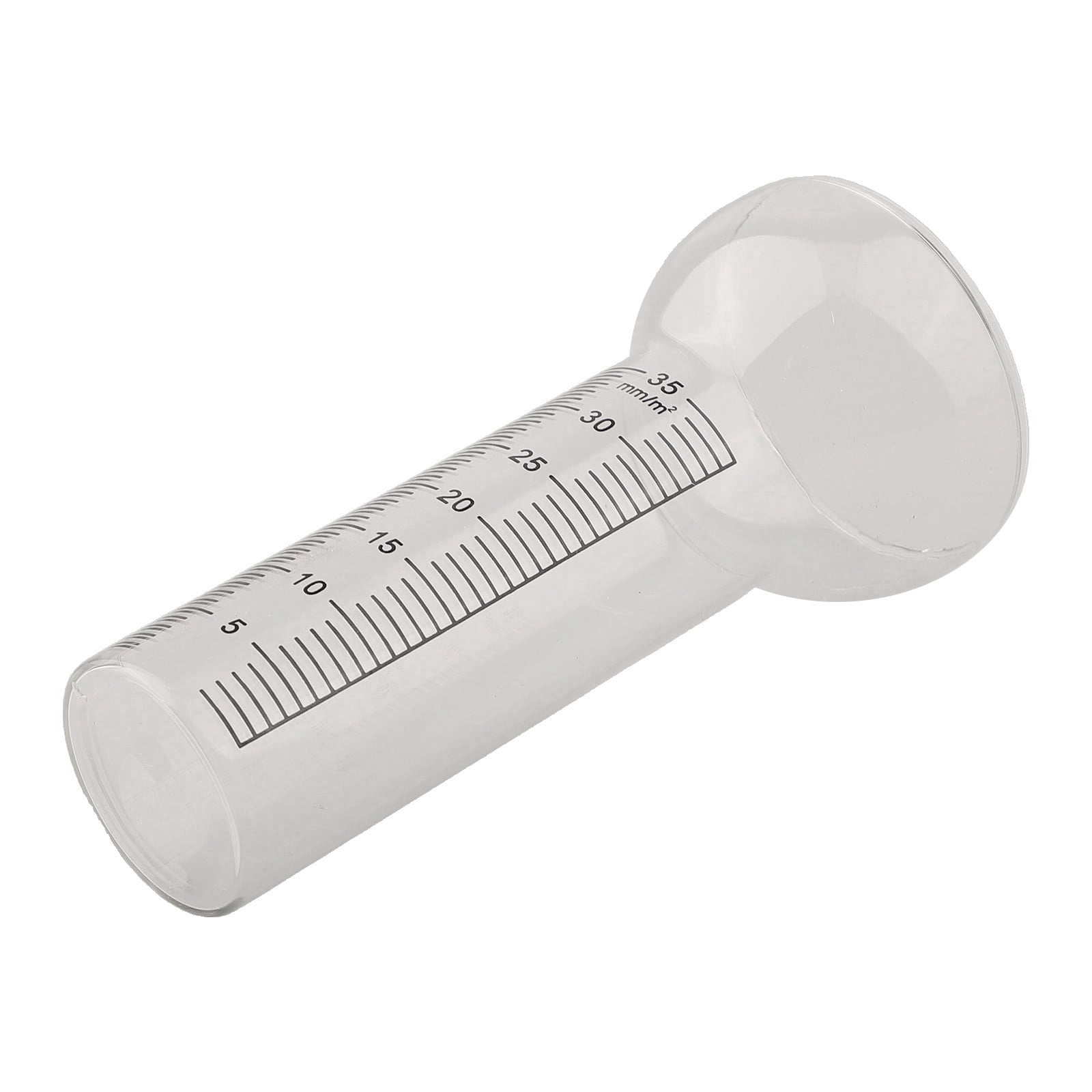 Replacement Glass for Rain Gauge Precipitation Gauge Glass Rainwater Gauge 35mm Smile Home
