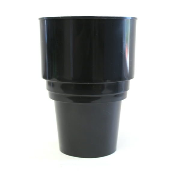 Replacement Golf Cart Cup Holder for Portable Propane Heater--BLACK -