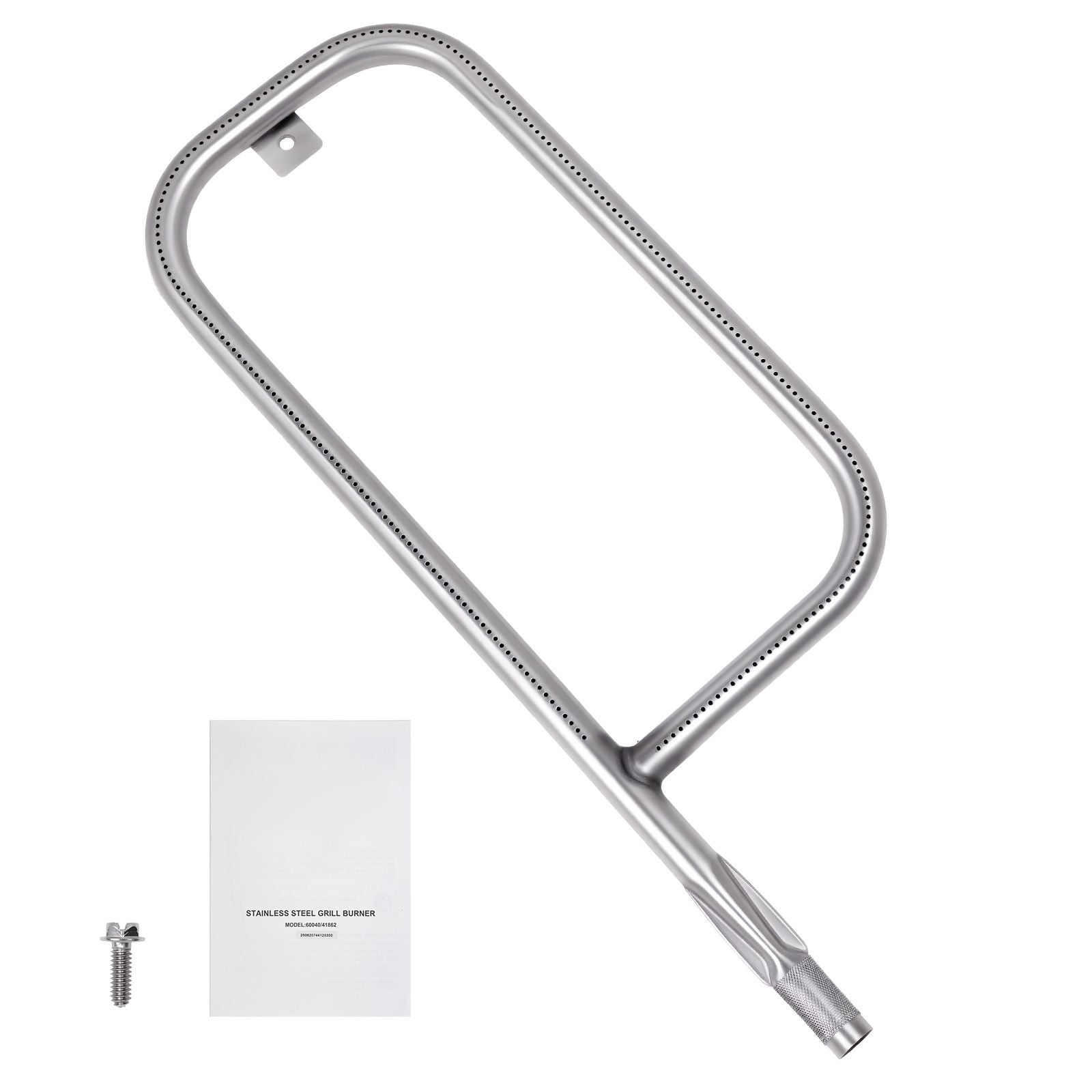 Replacement Grill Burner Tube for Portable Gas Grills, Stainless Steel Burner Pipe Replacement Part, Fits 200/220/2000/2200/2400 Series Models