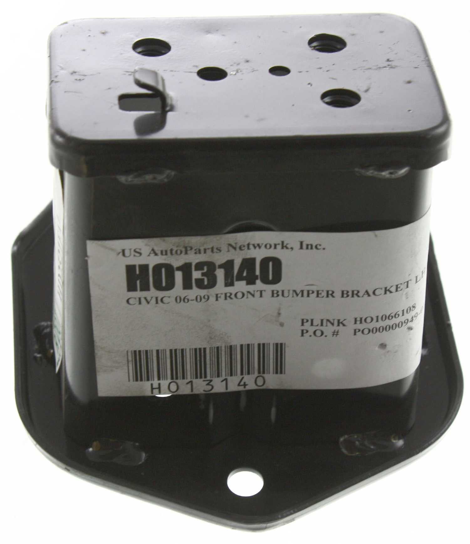 Replacement H013140 Bumper Bracket Compatible For 2006-2011 Honda Civic Front, Left Driver