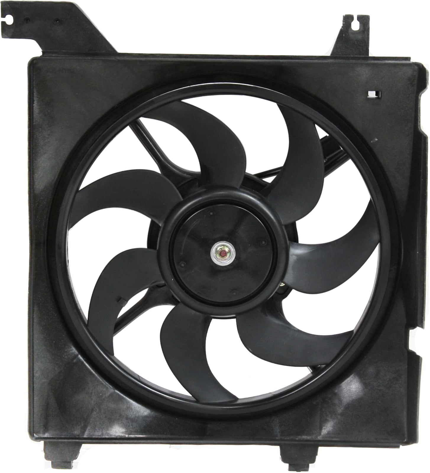 Replacement H160921 Cooling Fan Assembly Compatible with 2003-2008 Hyundai Tiburon 2001-2006 Elantra Radiator