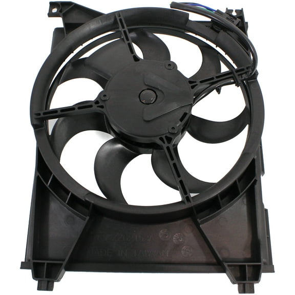 Replacement H190916 Cooling Fan Assembly Compatible with 1999-2005 Hyundai Sonata 2001-2006 Kia Optima A/C Condenser