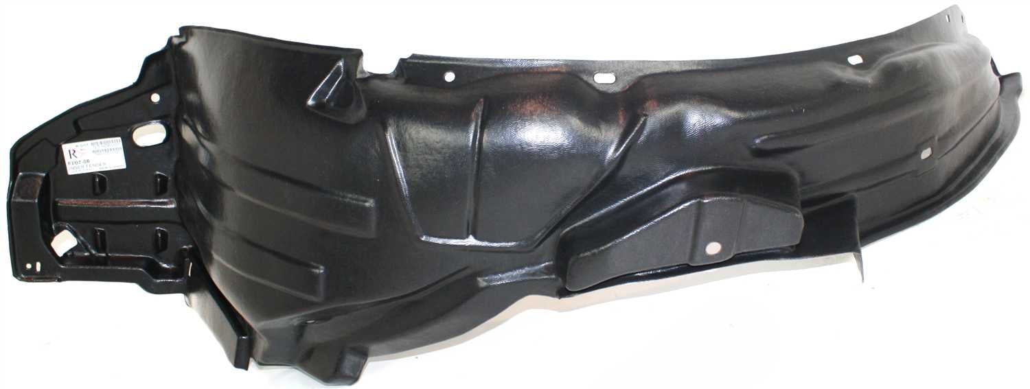 Replacement H222307 Fender Liner Compatible with 2007-2008 Honda Fit Front, Right Passenger