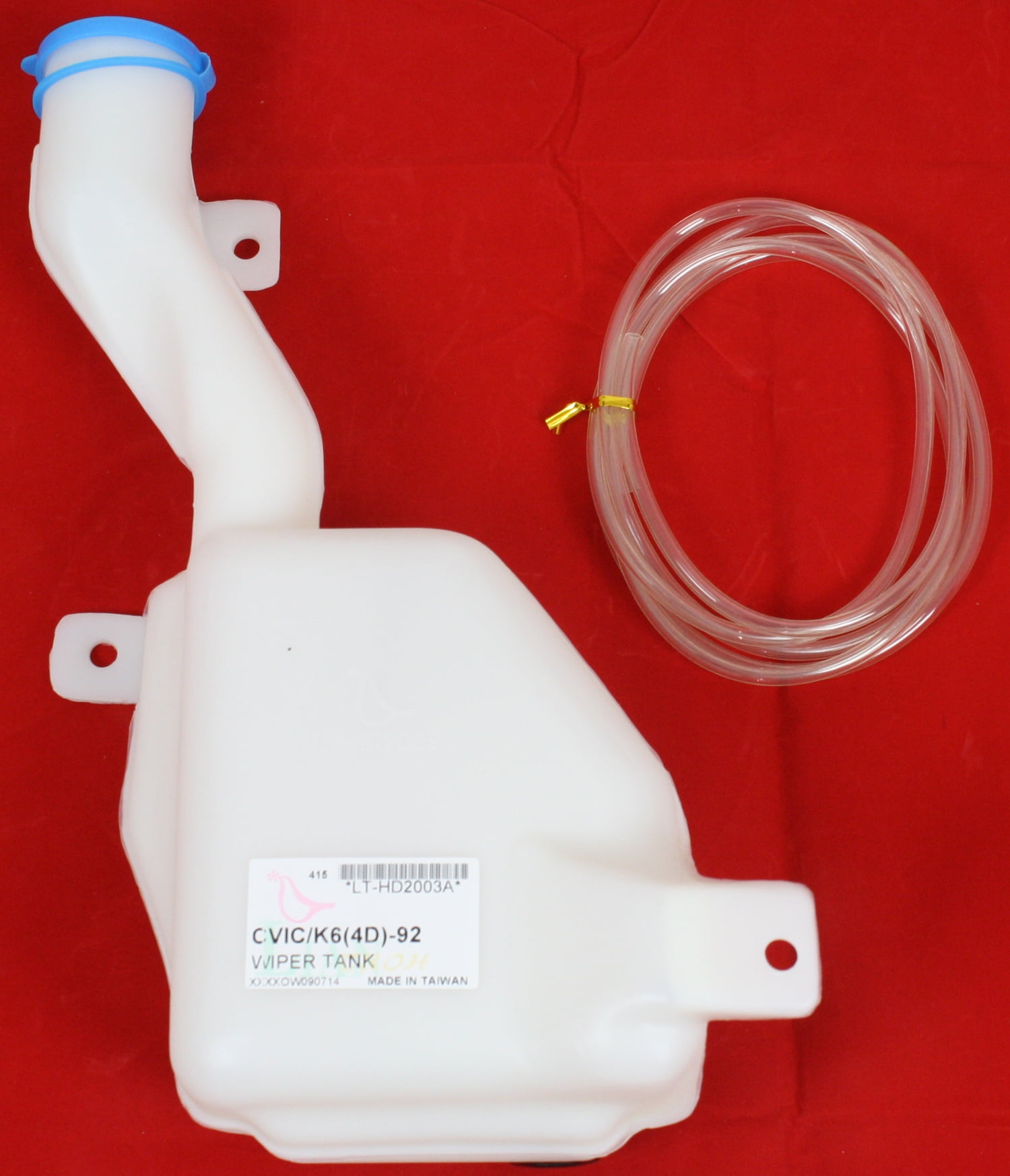 Replacement H370502 Washer Reservoir Compatible with 1992-1995 Honda Civic 1994-1996 Acura Integra With Pump