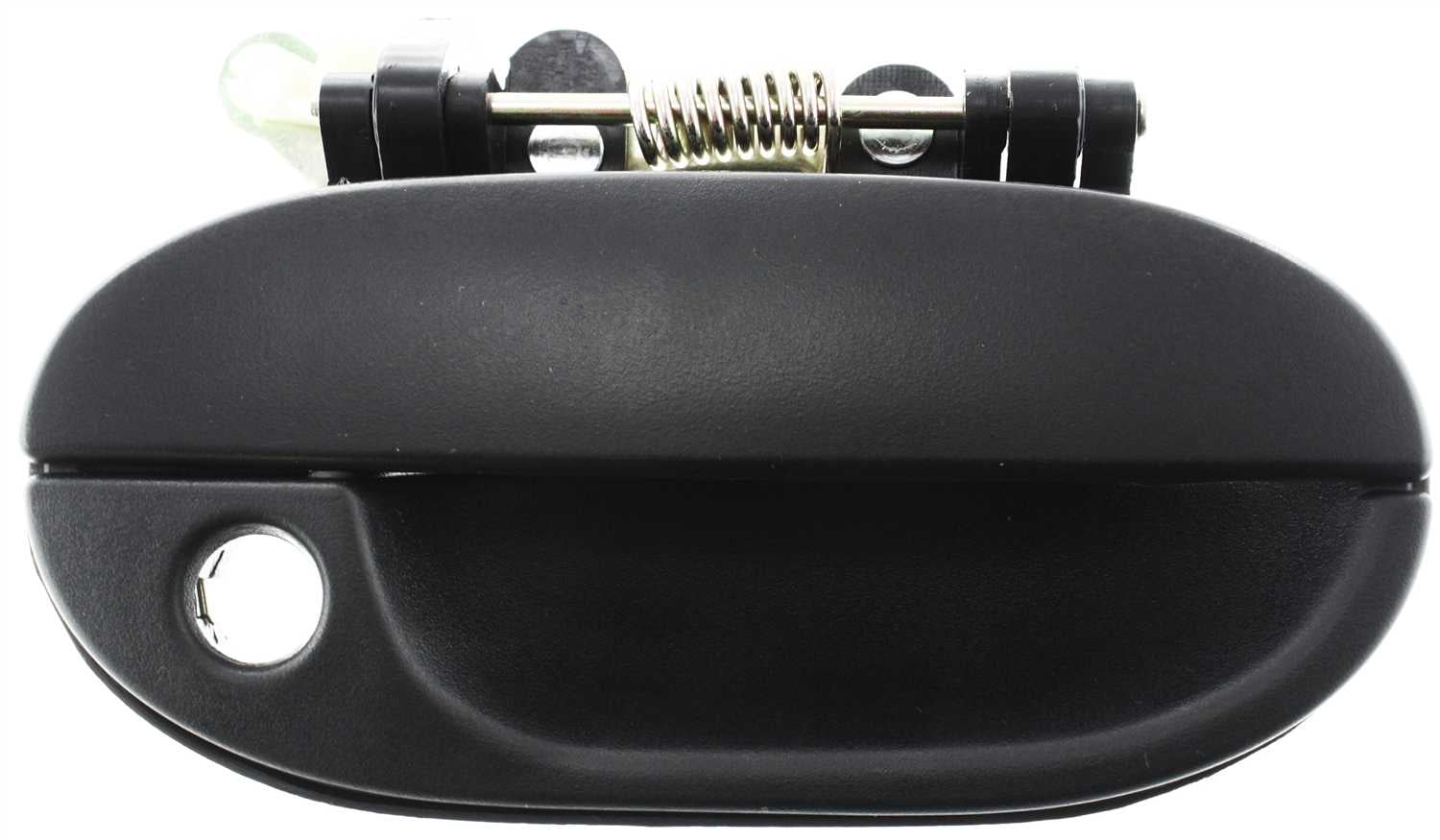 Replacement H462147 Exterior Door Handle Compatible with 1995-1997 Hyundai Accent Front, Right Passenger Textured Black