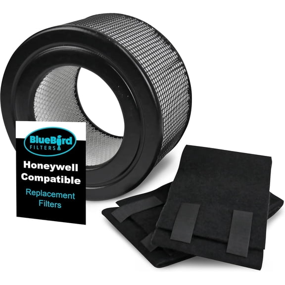 Replacement HEPA Filter & Carbon Pre Filter Kit For 10500 (EV-10) 17000 17000-S 17005 Part Number 20500 (1 HEPA + 2 Carbon Pre-Filter)