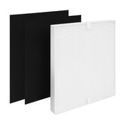Replacement HEPA Filter and 2 Sheet Activated Carbon Pre Filter For Coway Air Purifier AP-1512HH and Airmega 200M AP-1518R
