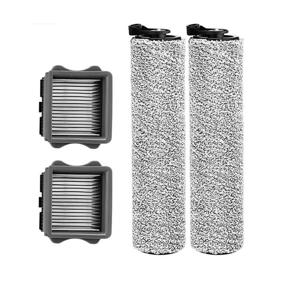 Replacement HEPA Filter and Brush Roller for Tineco iFloor 3 and iFloor One S3