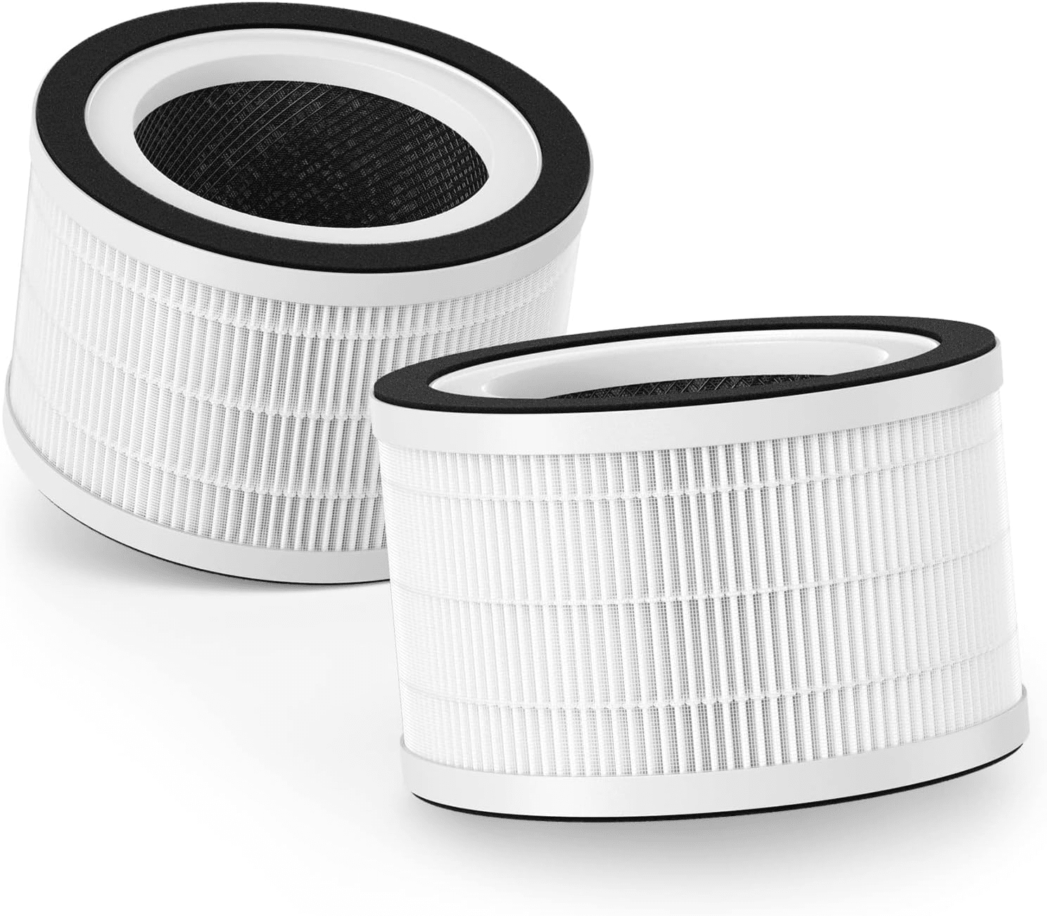 2-Pack H13 Replacement Air Filter For Afloia Fillo/Halo/Mooka Allo Air Purifiers - 3-in-1 Efficient Filtration