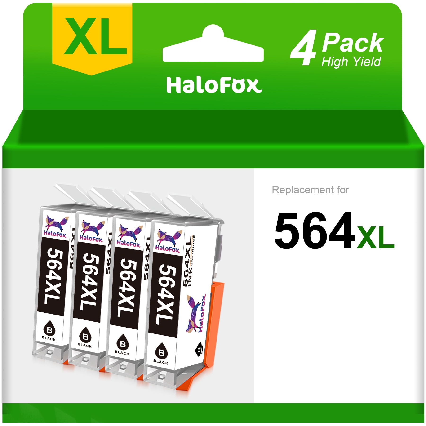 HP 564XL High Yield Original Ink Cartridge, Eco-friendly, ~290 Photos, Suitable for 5-cartridge Printers, CB322WN#140 - Walmart.com HP 564XL High Yield Original Ink Cartridge, Eco-friendly, ~290 Photos, Suitable for 5-cartridge Printers, CB322WN#140 - Walmart.com