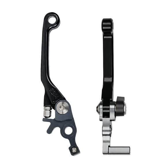 Replacement Hand Controls, Adjustable Brake Levers, for IN10, Right Brake Lever and Left Control Lever with Jointed Aluminum Construction