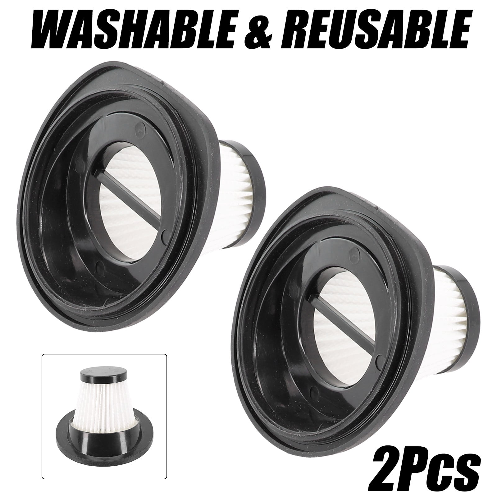 Replacement Handheld Filters Washable Reusable Vacuum Filter For Vl188