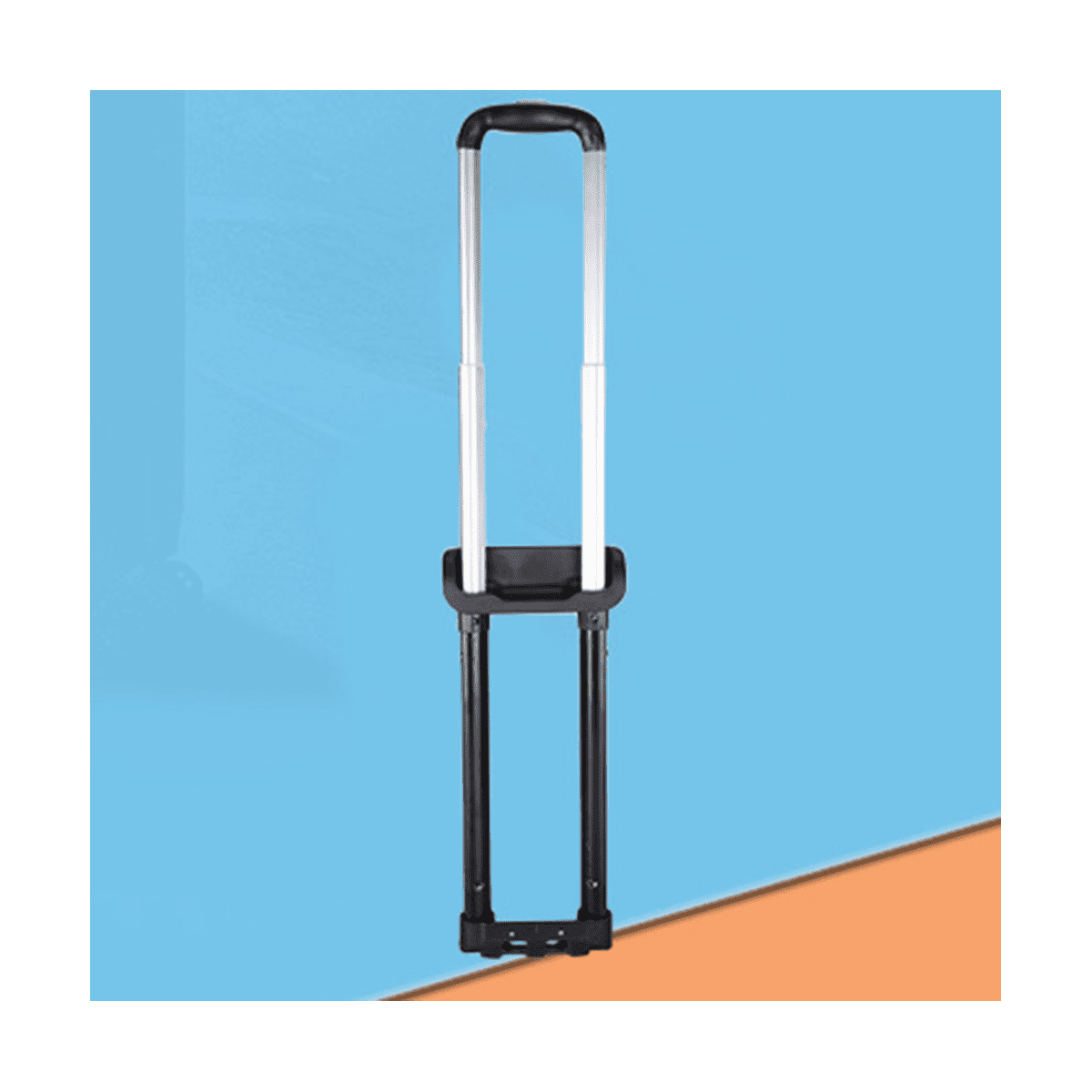 Replacement Handle Parts Adjustable Heavy Duty Pull Rod for Luggage