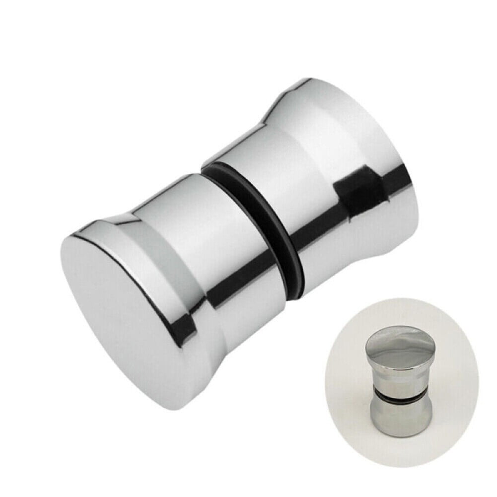 Replacement Handle Shower Door Knob Bathroom Chrome Plastic Spare Parts SilverHandle - Walmart.com