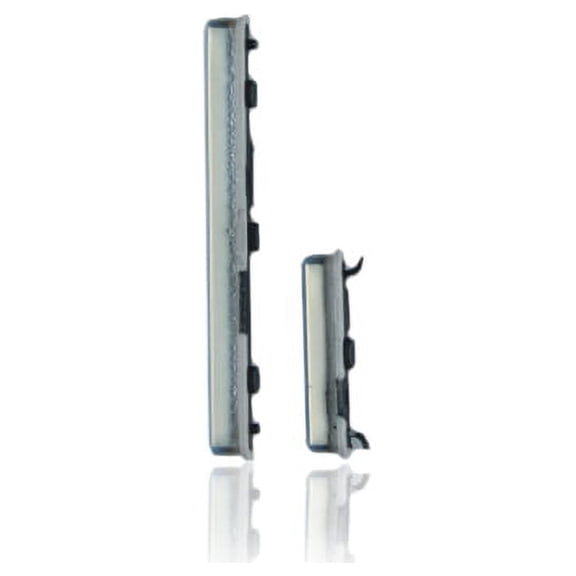 Replacement Hard Buttons (Power And Volume) Compatible For Samsung Galaxy A50 (A505 / 2019) (White)