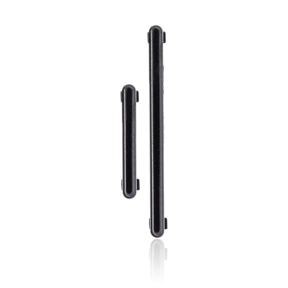 Replacement Hard Buttons (Power And Volume) Compatible For Samsung Galaxy Note 20 5G / Note 20 Ultra 5G (Black)