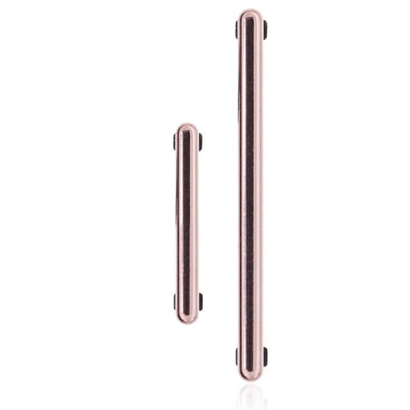 Replacement Hard Buttons (Power And Volume) Compatible For Samsung Galaxy Note 20 5G / Note 20 Ultra 5G (Mystic Bronze)
