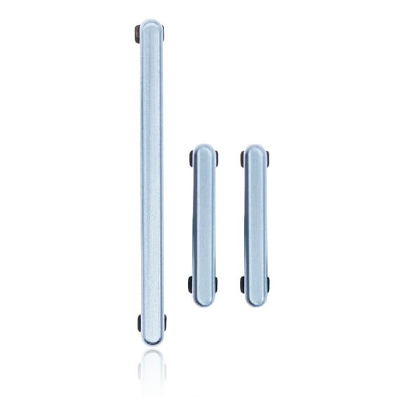 Replacement Hard Buttons (Power & Volume & Bixby) Compatible For Samsung Galaxy S10 / S10 Plus (Prism Blue)