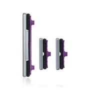 Replacement Hard Buttons Power & Volume & Bixby Compatible For Samsung Galaxy S10 / S10 Plus Prism White