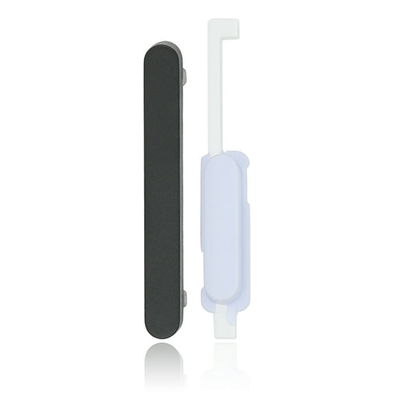 Replacement Hard Buttons (Power / Volume) Compatible For Google Pixel 4A 5G (Black)