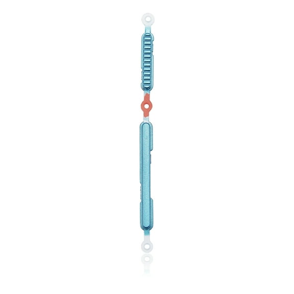 Replacement Hard Buttons (Power / Volume) Compatible For Motorola Moto G8 Power Lite (XT2055 / 2020) (Arctic Blue)