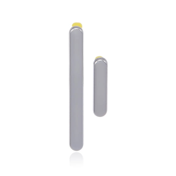 Replacement Hard Buttons (Power / Volume) Compatible For Samsung Galaxy A53 5G (A536 / 2022) (White)