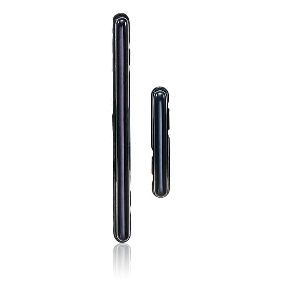 Replacement Hard Buttons (Power / Volume) Compatible For Samsung Galaxy M30 (M305 / 2019) (Black)