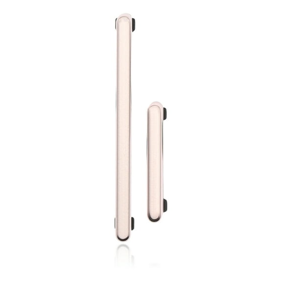 Replacement Hard Buttons (Power / Volume) Compatible For Samsung Galaxy S21 5G (Phantom Pink)