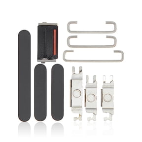Replacement Hard Buttons (Power / Volume / Switch) Compatible For iPhone 13 / 13 Mini (Midnight)