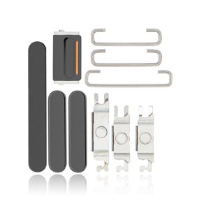 Replacement Hard Buttons (Power / Volume / Switch) Compatible For iPhone 13 Pro / 13 Pro Max (Graphite)