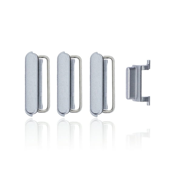 Replacement Hard Buttons (Power / Volume / Switch) Compatible For iPhone 6S (Space Gray)