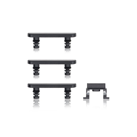 Replacement Hard Buttons (Power / Volume / Switch) Compatible For iPhone 8 (Space Gray)