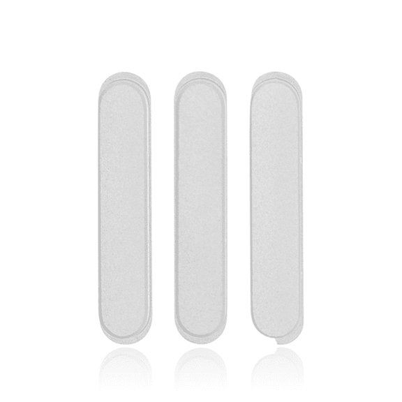 Replacement Hard Buttons Set (Power / Volume) Compatible For iPad Pro 10.5" / iPad  Air 3 / iPad Pro 12.9" 2nd Gen (2017) (Silver)