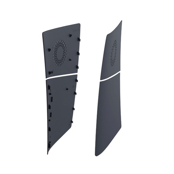 Console Case Replacement Shell for Slim Digital Version Faceplate with Heatsink Hole Anti Scratch Protector Cover