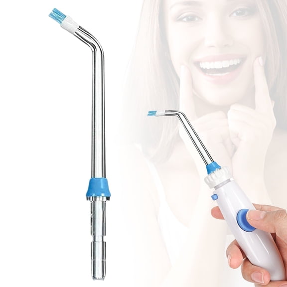 Replacement Head FLōssers Tips, Classic FLōsser Heads, Compatible Replacement Heads for Water Toothpick, Ideal for Implants & Crowns, Easy-to-Use, Durable, Oral Care, Efficient Cleaning