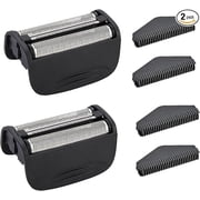 Replacement Head Compatible with Remington PF7400, PF7500, and PF7600 Foil Shavers，2 pack（BLACK）