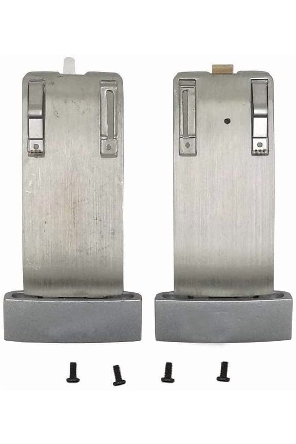 Studio 2.0 Headband Hinge Repair Kit - Silver Metal Connector Clip Cover Replacement for Wired & Wireless Headphones