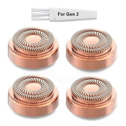 Replacement Heads for Flawless Facial Hair Remover, Replacement Blades for Finishing Touch Flawless Hair Removal Gen 2