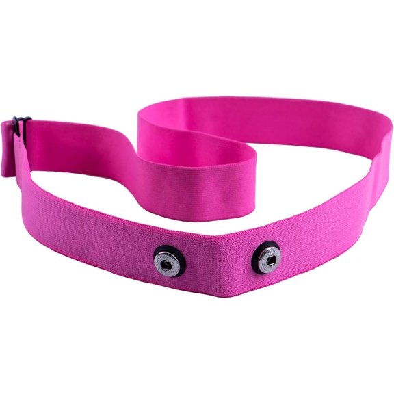 Replacement Heart Rate Monitor Soft Strap Adjustable Elastic Chest Mount Belt Compatible with Wahoo Strap
