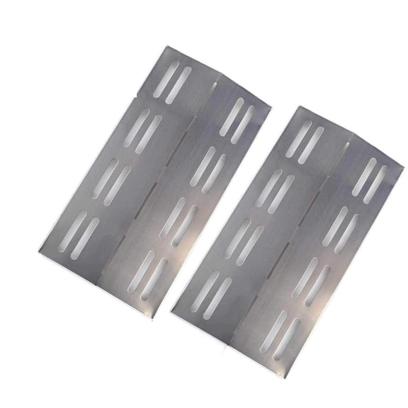 Replacement Heat Plate for Barbeques Galore 3BENDLP, Charbroil 463742111 Gas Models, 2-Pack
