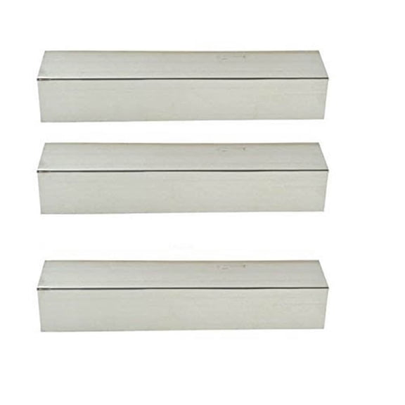Stainless Steel Heat Plate for Kenmore 119.16433010, Gas Grill Models, 3-Pack