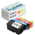thumbnail image 1 of Replacement High Yield Ink Cartridge Compatible for HP 920XL Ink Cartridges Compatibles for Hp OfficeJet 6000 6500 7000 7500a Printers Four Color Suit, 1 of 5