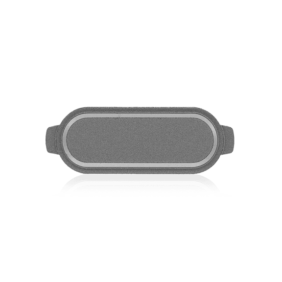 Replacement Home Button Compatible For Samsung Galaxy J3 Emerge (J327 / 2017) / J7 Perx (J727 / 2017) (Silver/Gray)