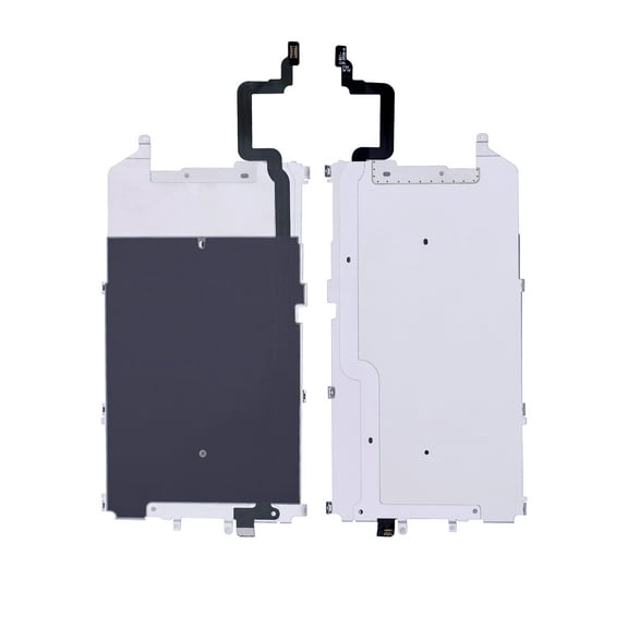 Replacement Home Button Extension Flex With LCD Steel Plate Compatible For iPhone 6 Plus