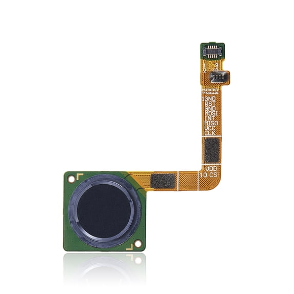 Replacement Home Button With Fingerprint Sensor Flex Cable Compatible For Motorola Moto G7 Plus (XT1965 / 2019) (Deep Indigo)