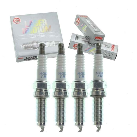 Replacement For Honda Acura Hyundai Kia HR-V TLX Pilot Ridgeline MDX RLX Odyssey Equus K900 ILX Civic TL Genesis Accord 1.8L 2.0L 2.4L 3.5L 5.0L L4 V6 V8 09-2022 4PCS NGK Laser Iridium Spark Plug OEM