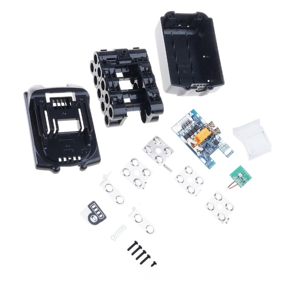 Replacement Housing Case Compatibles For BL1830 18V With Full Protective PCB Circuit Board Replacement