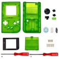 thumbnail image 1 of Replacement Housing Original Nintendo GB Game Boy Shell DMG Clear Jungle Green, 1 of 1